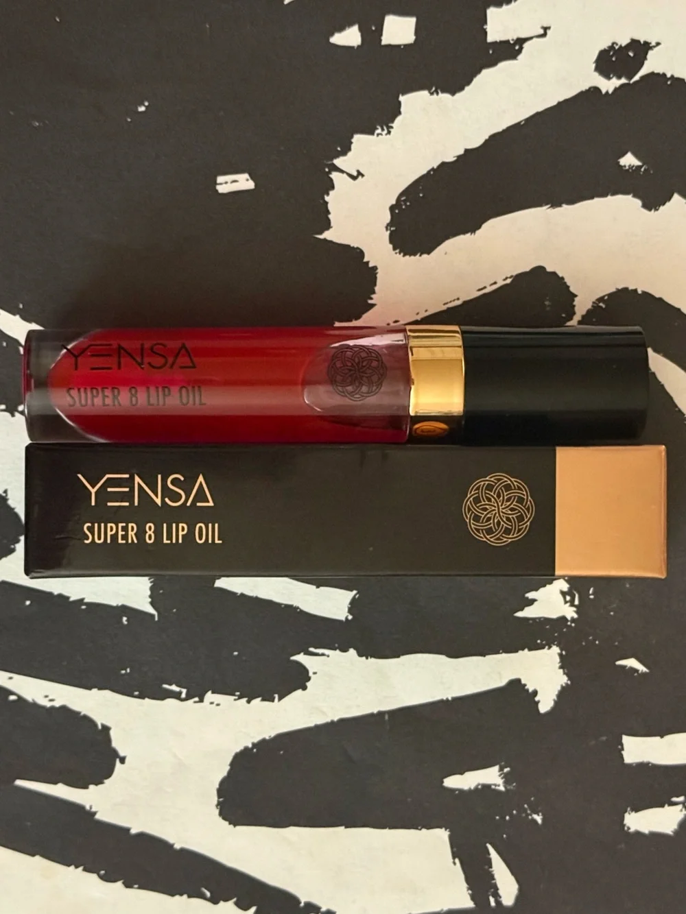 YENSA Super 8 Lip Oil in Pink Shine - Sheer Light Pink  0.23 fl oz / 6.8 ml